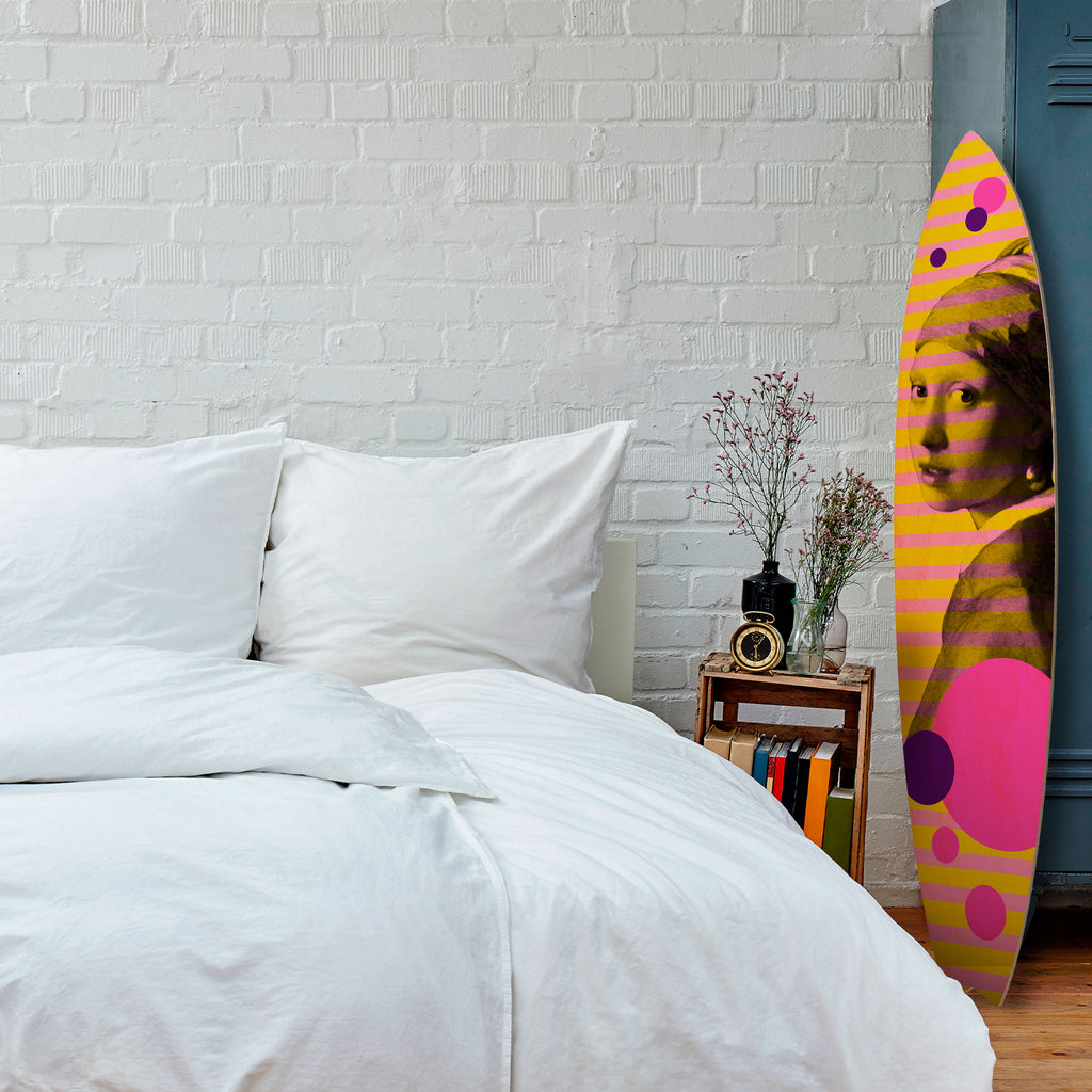 HER WITH A PEARL Διακοσμητική σανίδα Surf