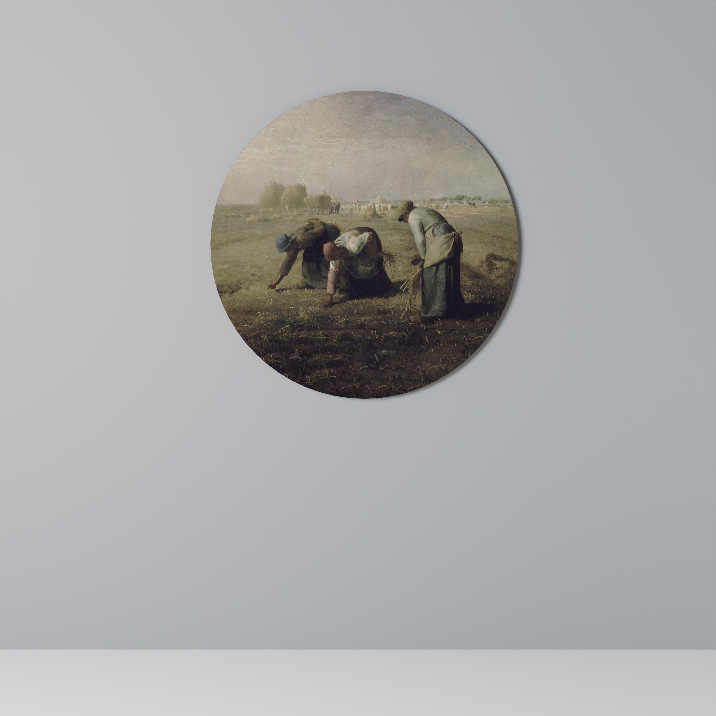 Στρογγυλή Τέχνη Τοίχου THE GLEANERS