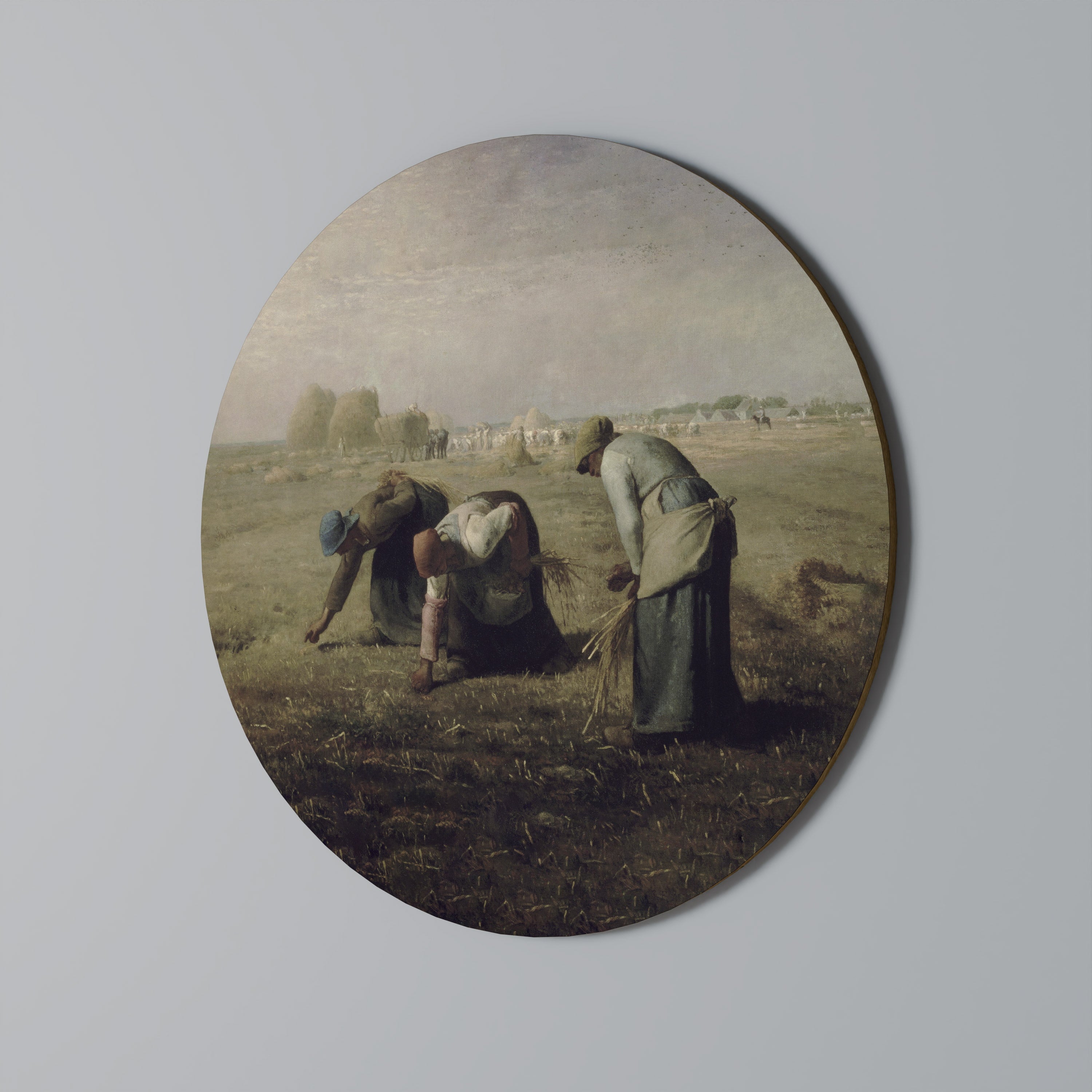 Στρογγυλή Τέχνη Τοίχου THE GLEANERS