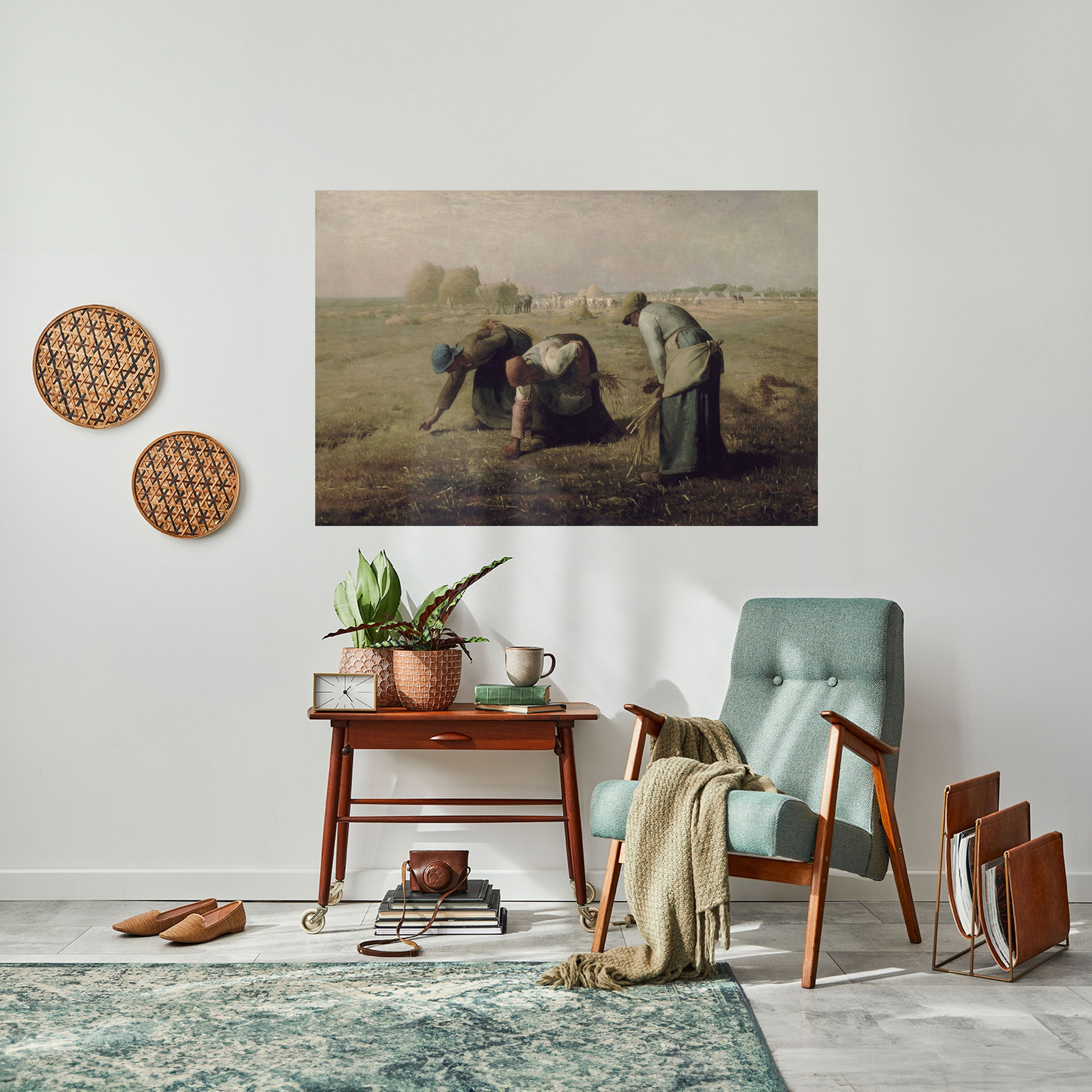 THE GLEANERS Peel and Stick Horizontal Poster