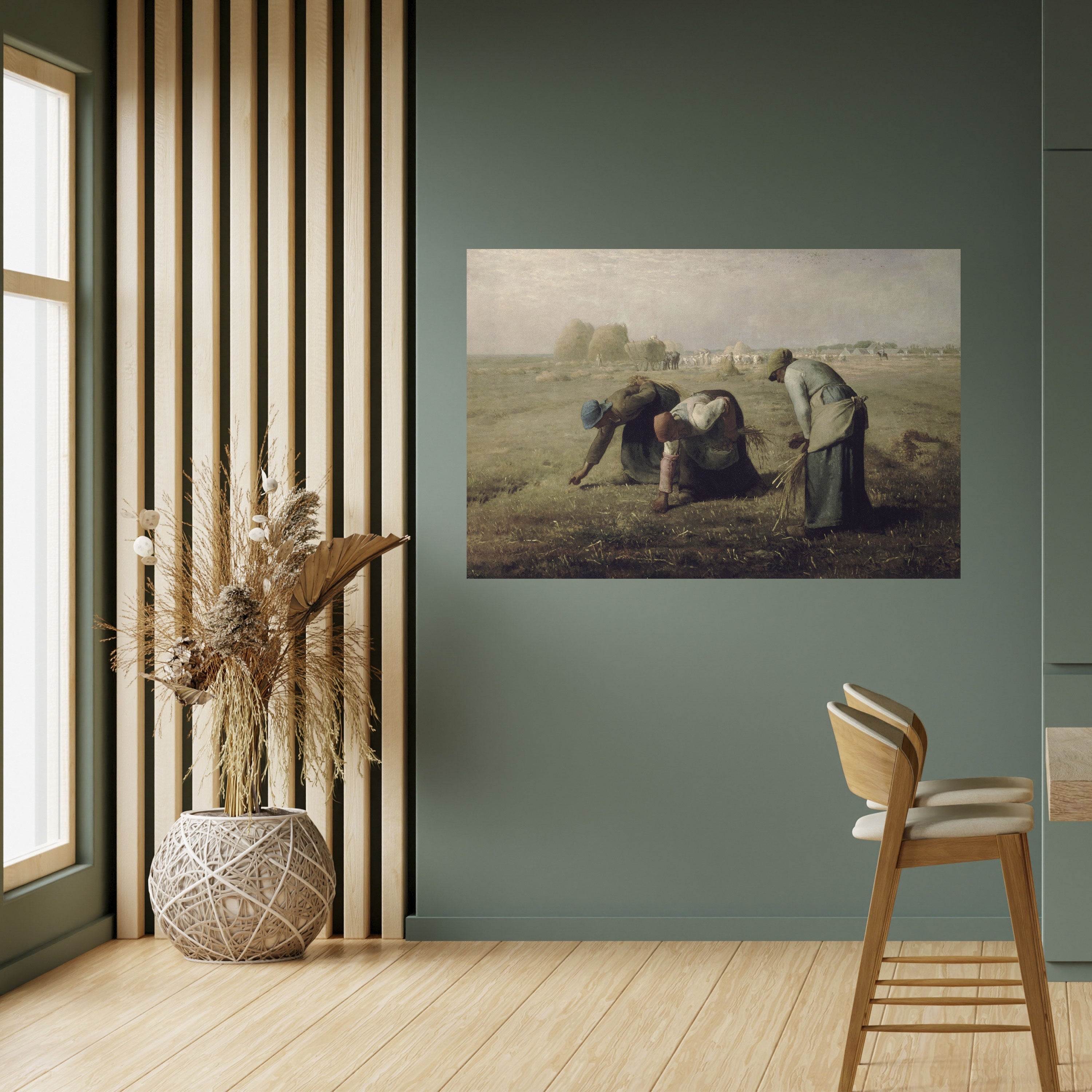 THE GLEANERS Peel and Stick Horizontal Poster