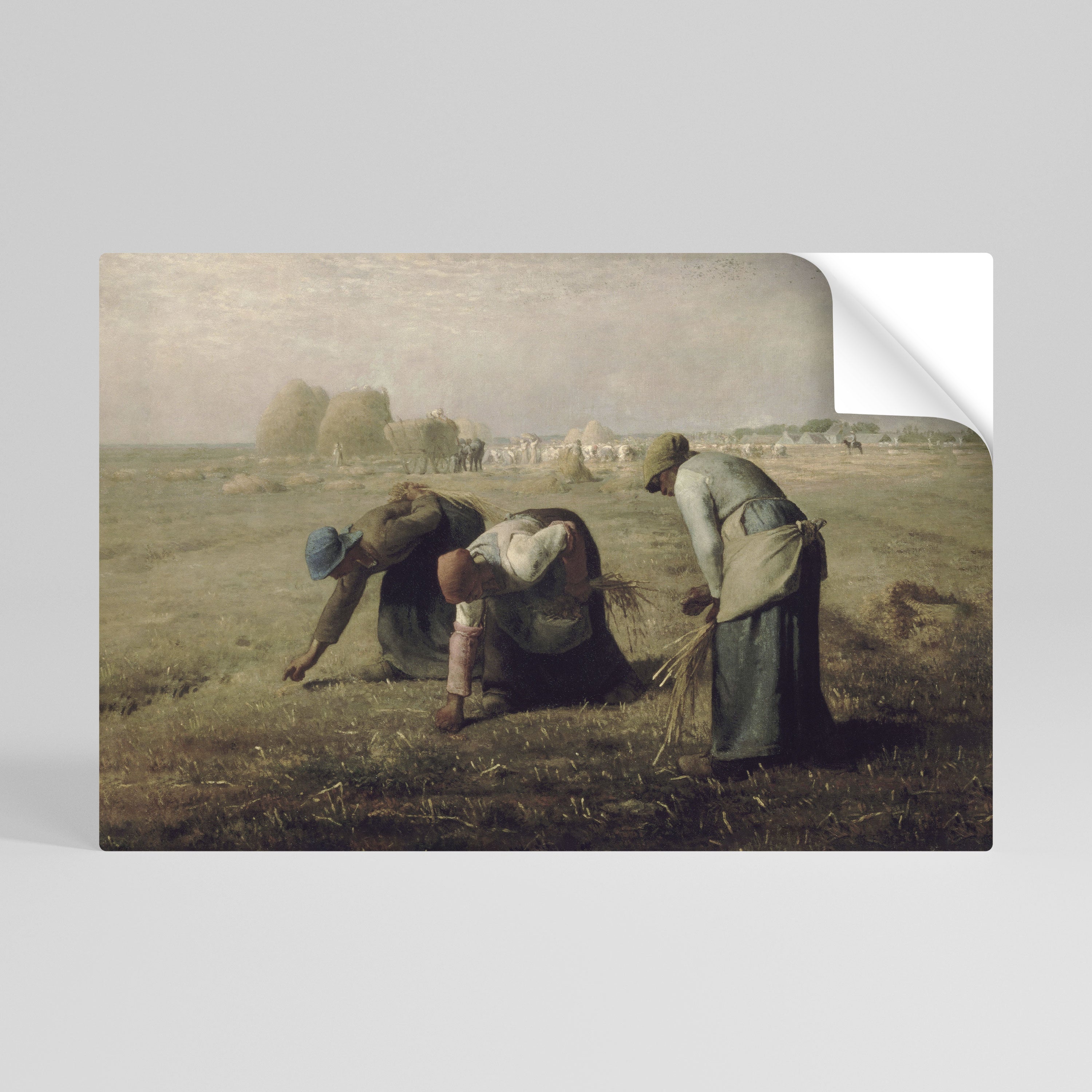 THE GLEANERS Αυτοκόλλητη Αφίσα οριζόντια