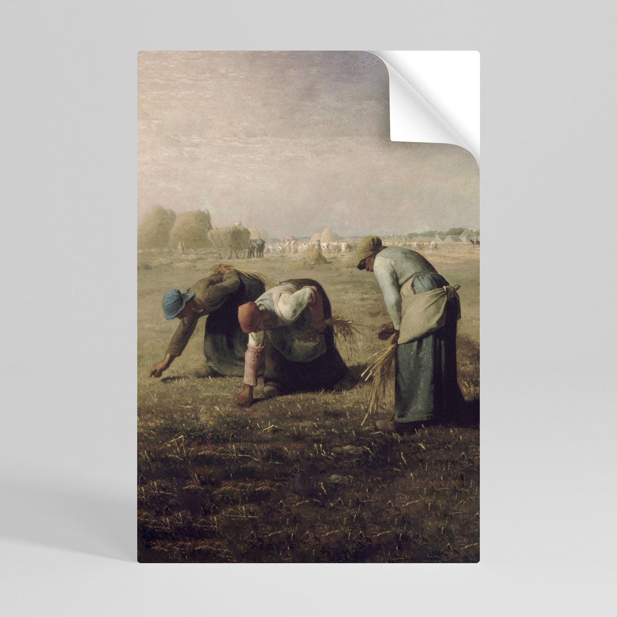 THE GLEANERS Peel and Stick Vertical Poster