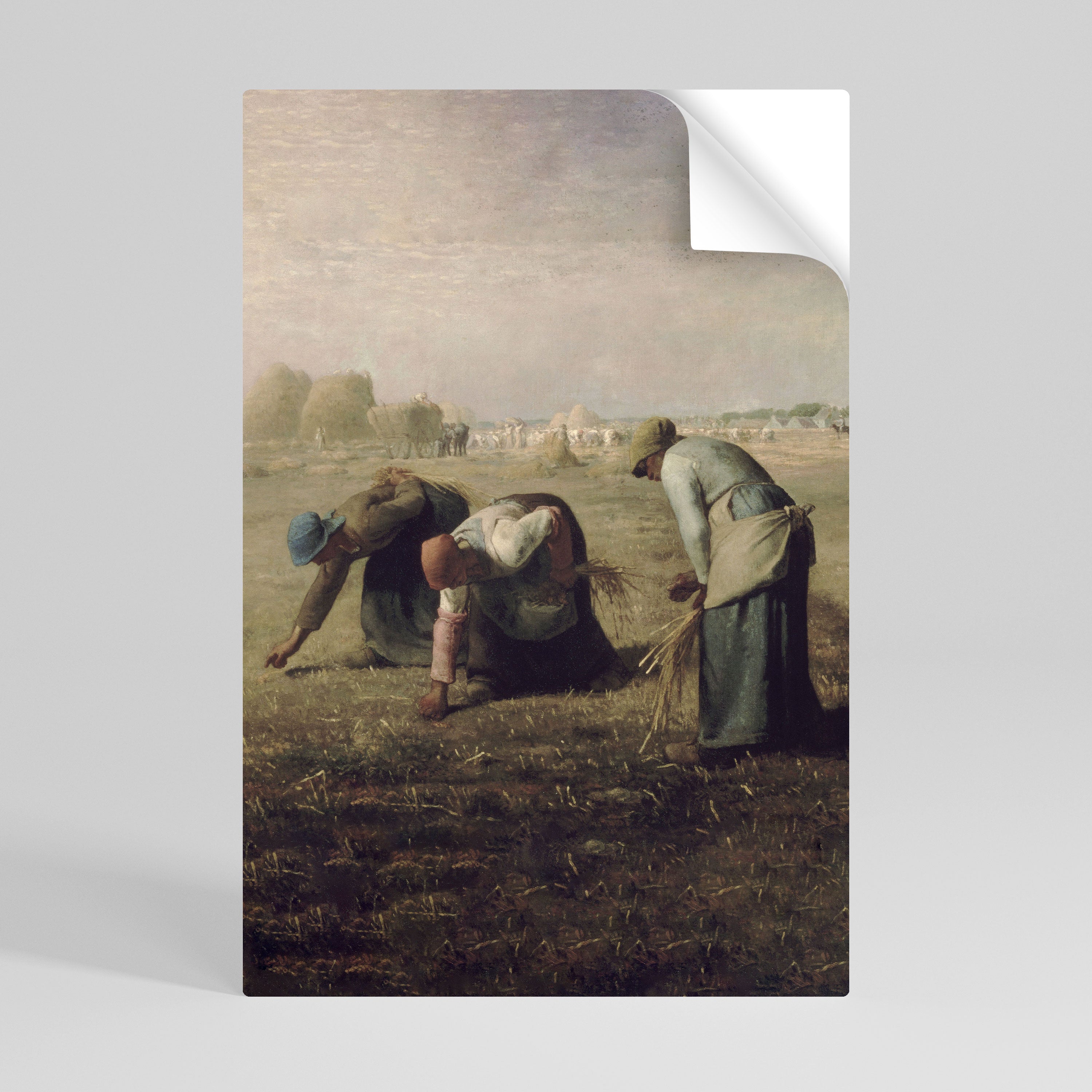 THE GLEANERS Αυτοκόλλητη Αφίσα κάθετη