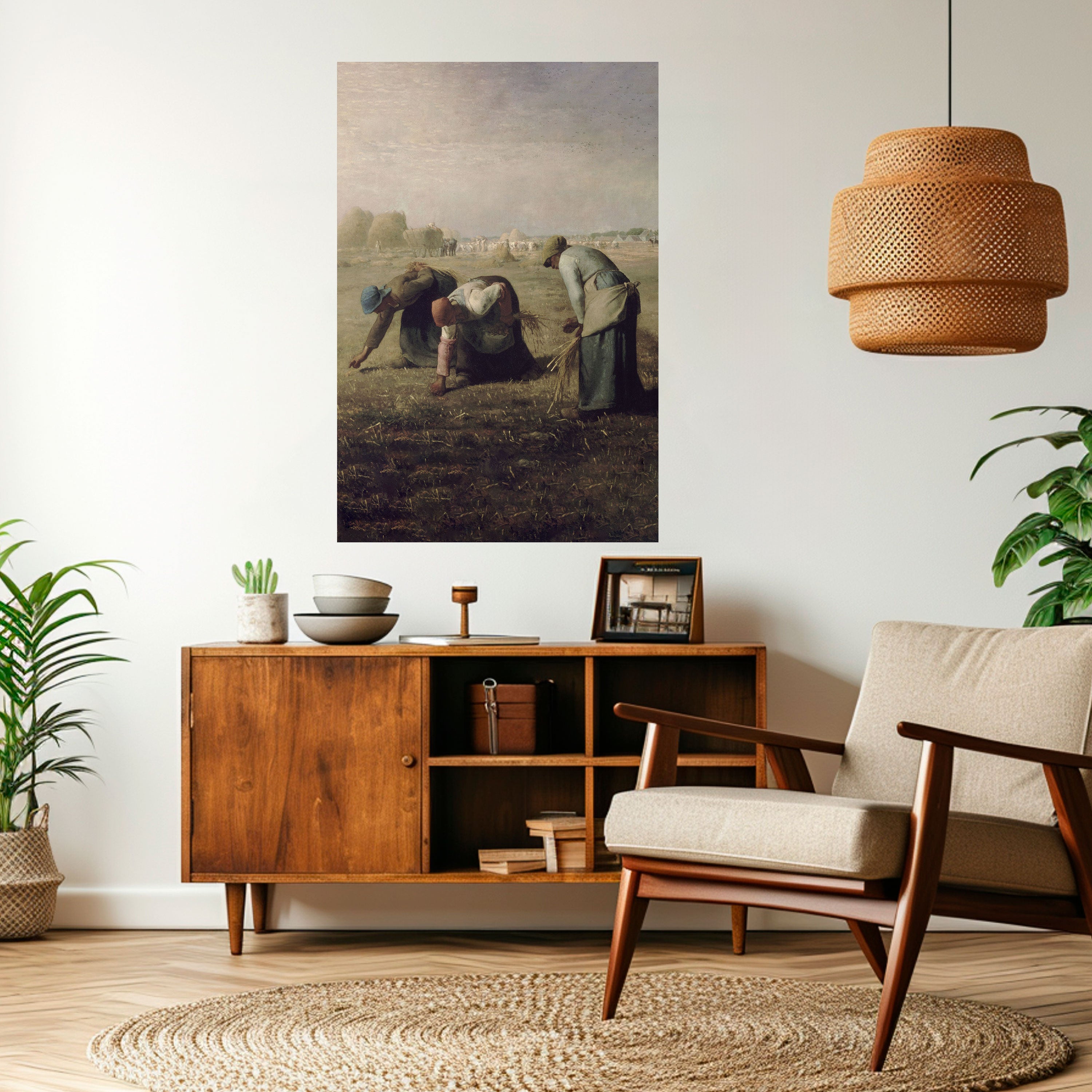 THE GLEANERS Peel and Stick Vertical Poster