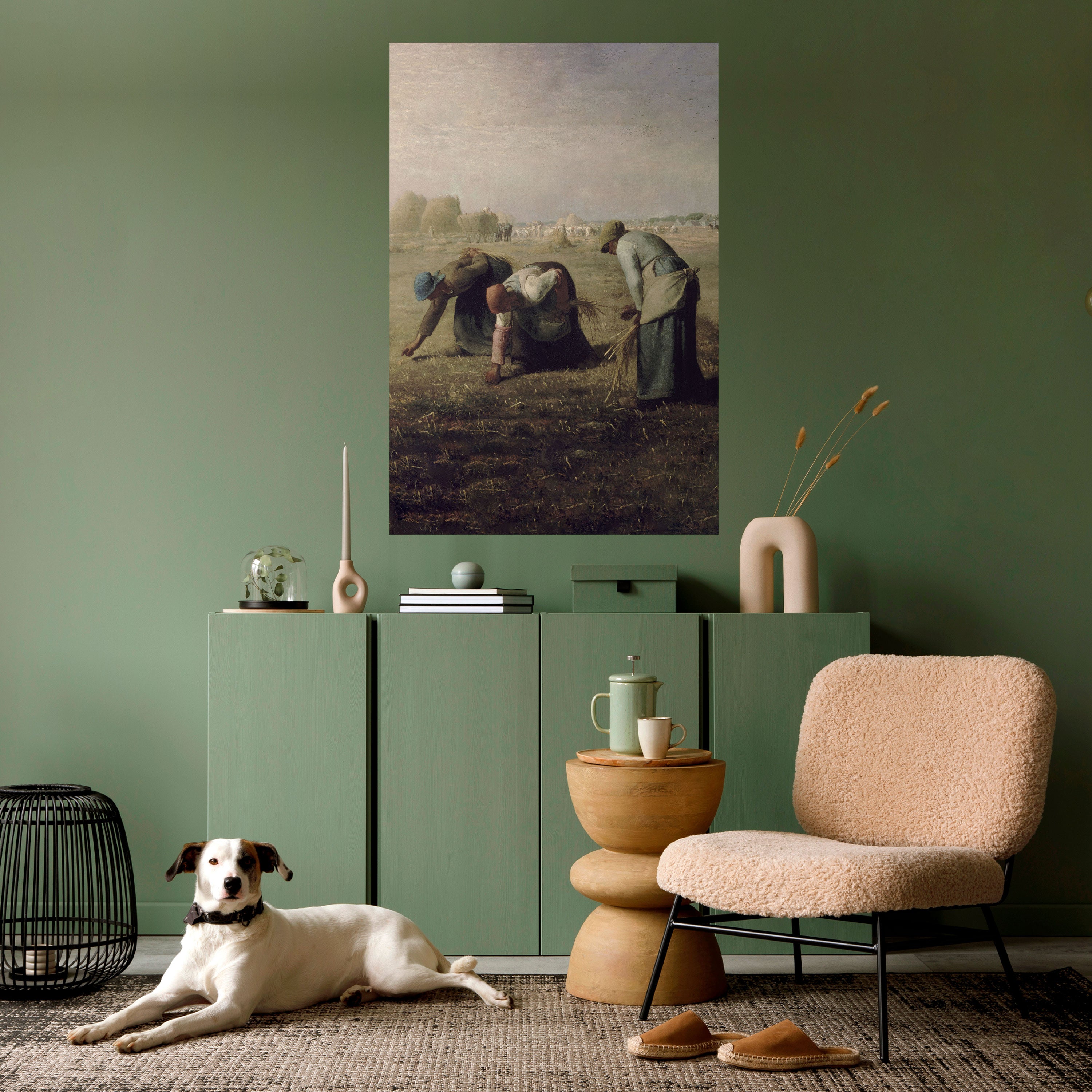 THE GLEANERS Peel and Stick Vertical Poster