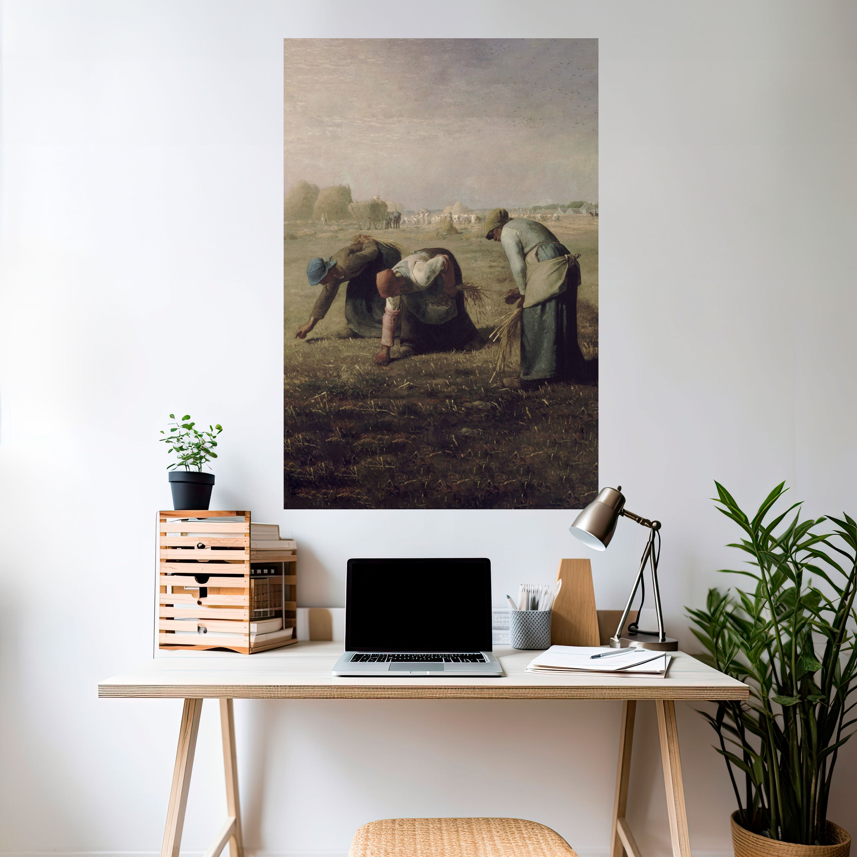 THE GLEANERS Peel and Stick Vertical Poster