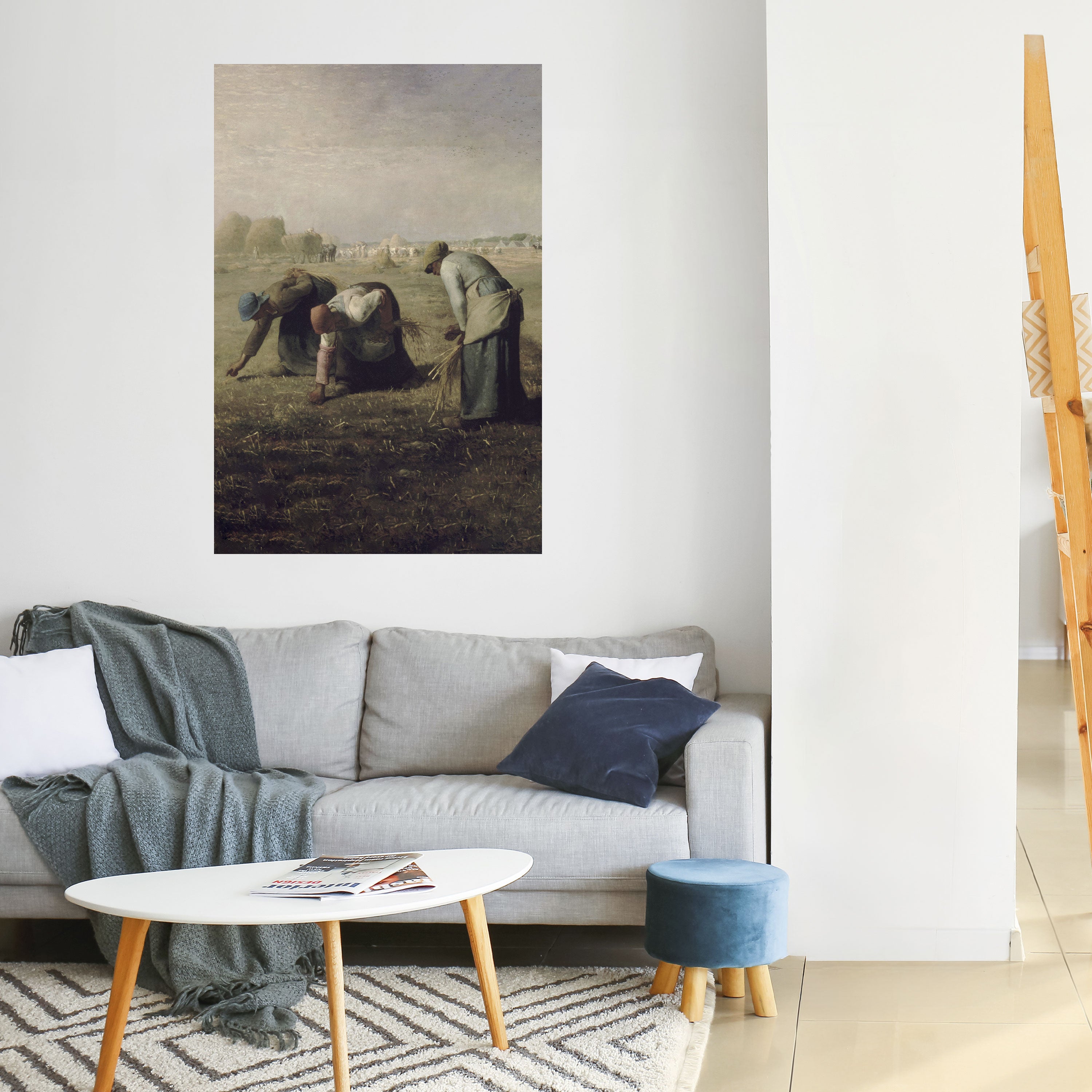 THE GLEANERS Peel and Stick Vertical Poster