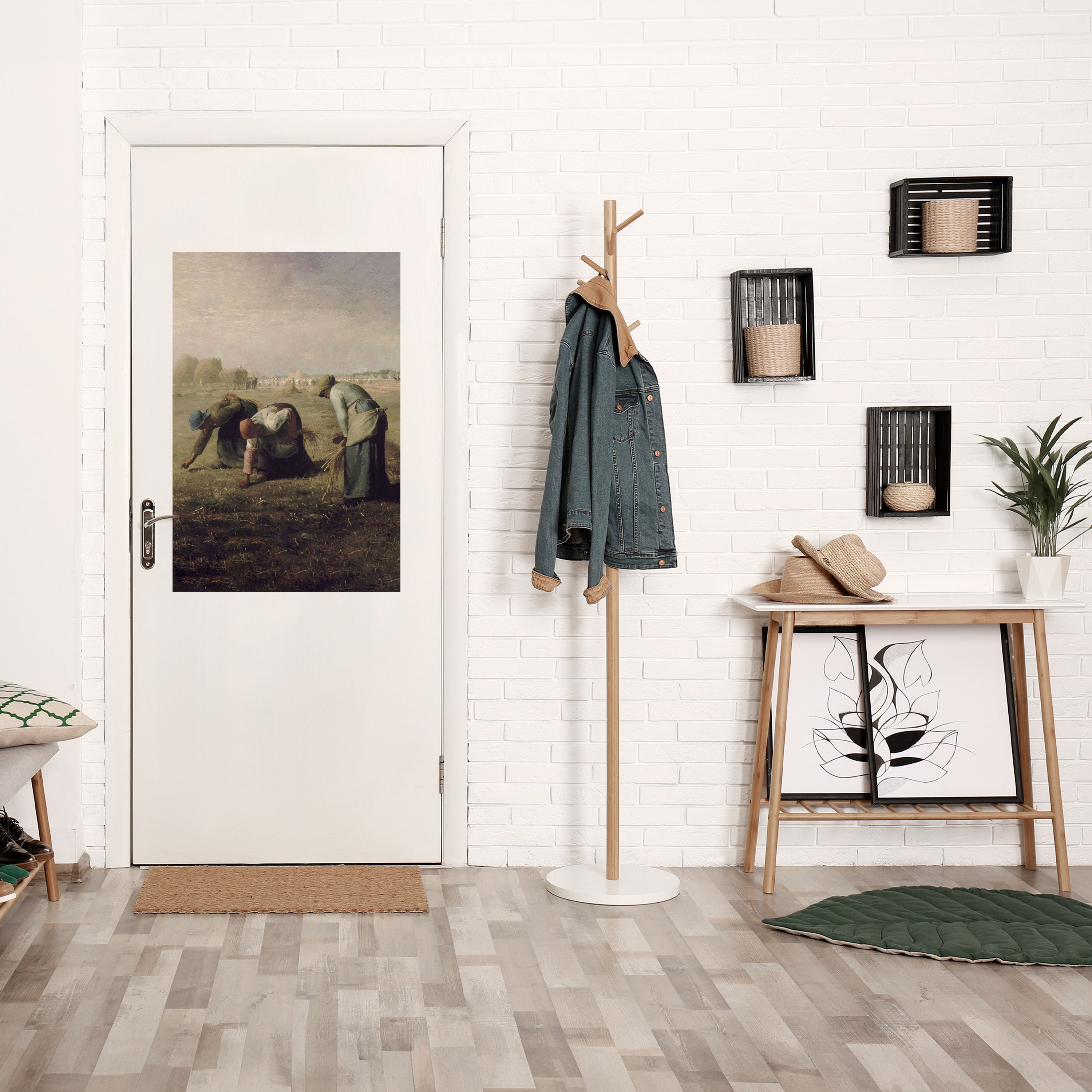 THE GLEANERS Peel and Stick Vertical Poster