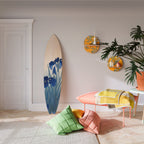 BLUE FLORAL RIDE Διακοσμητική σανίδα Surf