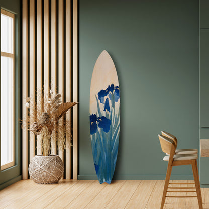 BLUE FLORAL RIDE Διακοσμητική σανίδα Surf