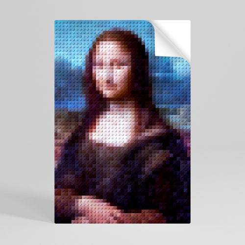 CONSTRUCTIVE ART Αυτοκόλλητη Αφίσα κάθετη