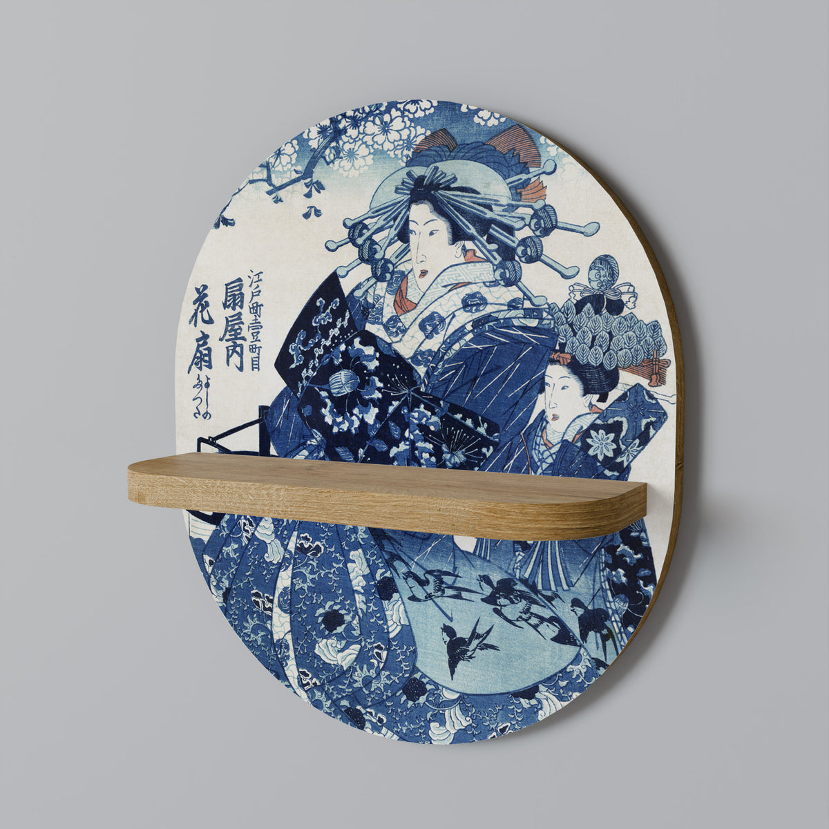 JAPANESE WOMAN Διακοσμητικό Ράφι Art Shelf