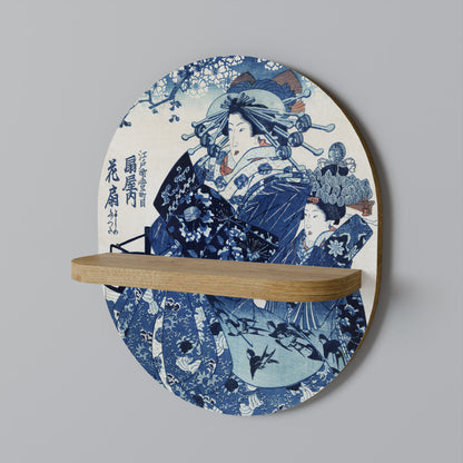 JAPANESE WOMAN Διακοσμητικό Ράφι Art Shelf