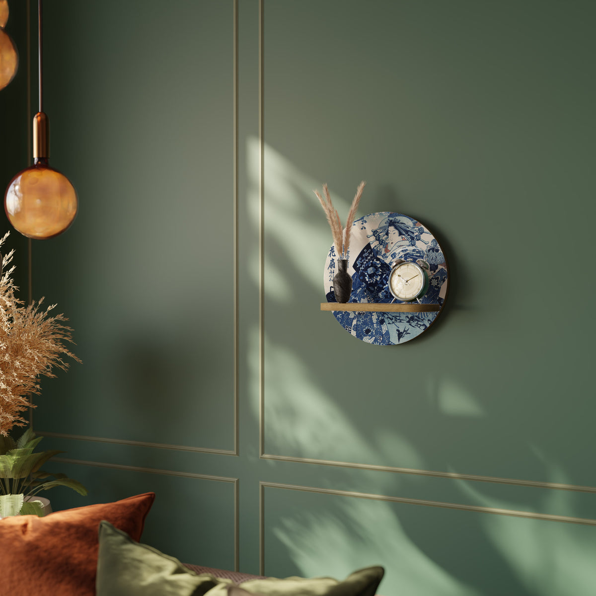 JAPANESE WOMAN Διακοσμητικό Ράφι Art Shelf