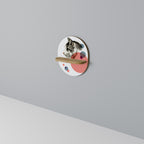 BUBBLE CAT SKETCH Διακοσμητικό Ράφι Art Shelf