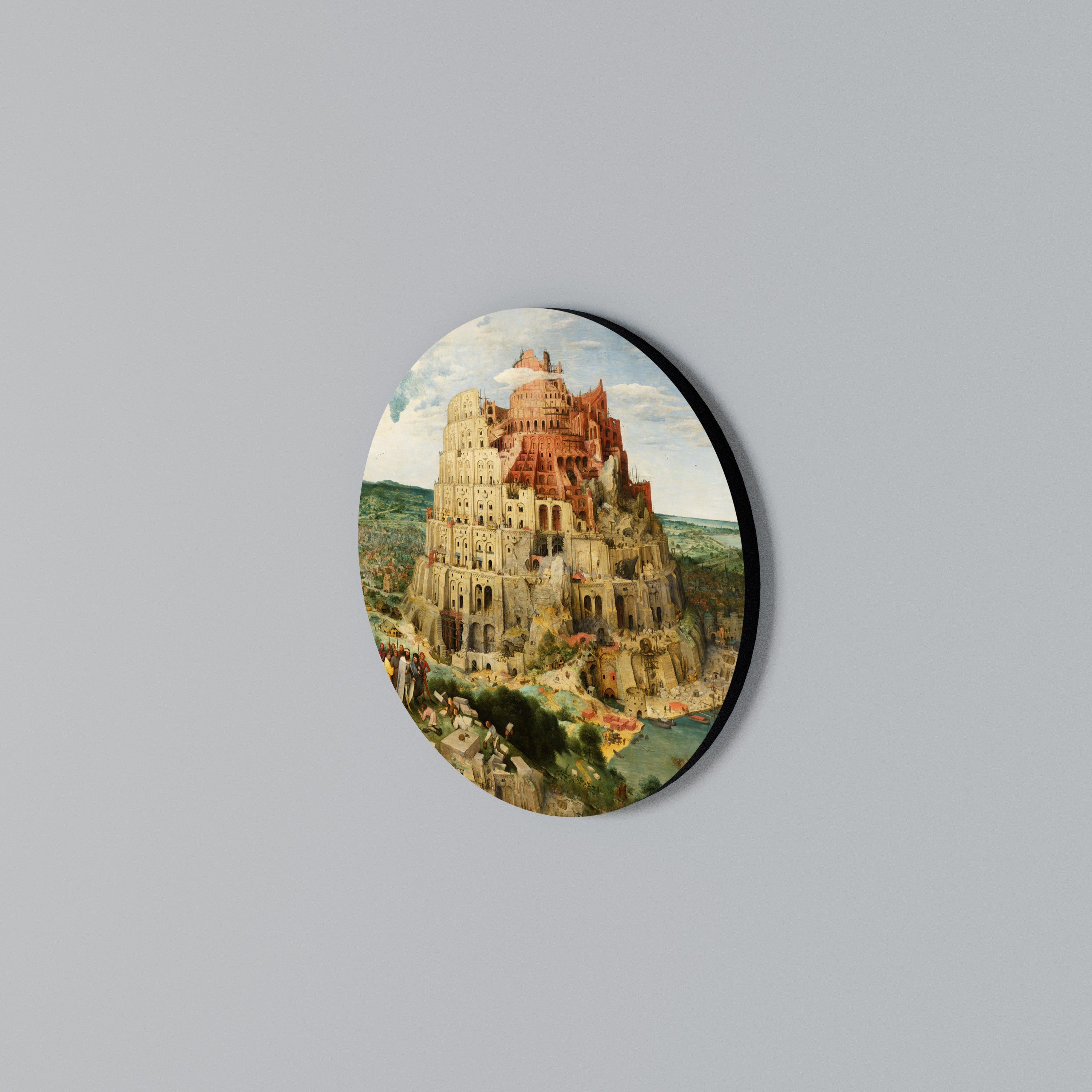 ECHOES OF AMBITION Στρογγυλός πίνακας ζωγραφικής