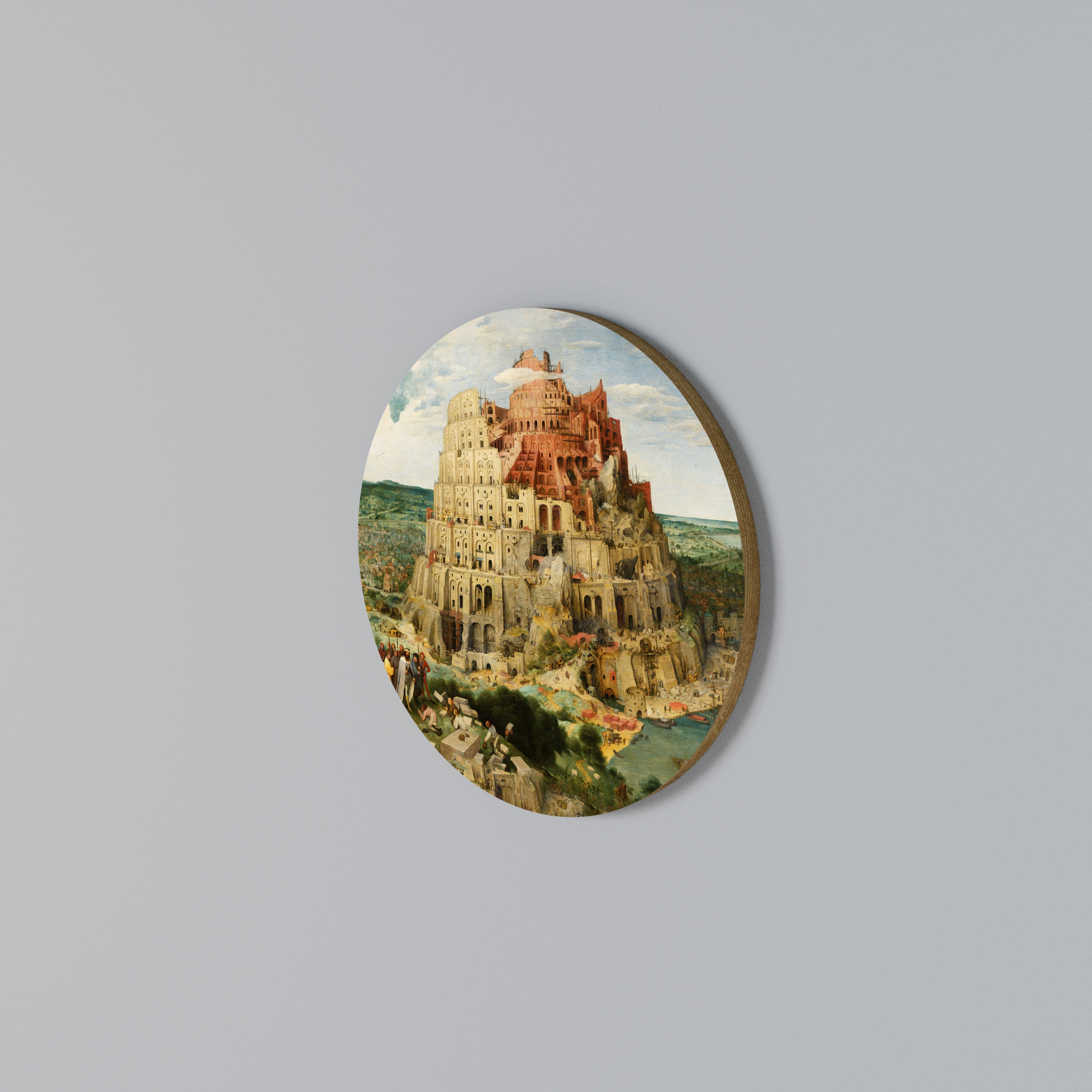 ECHOES OF AMBITION Στρογγυλός πίνακας ζωγραφικής