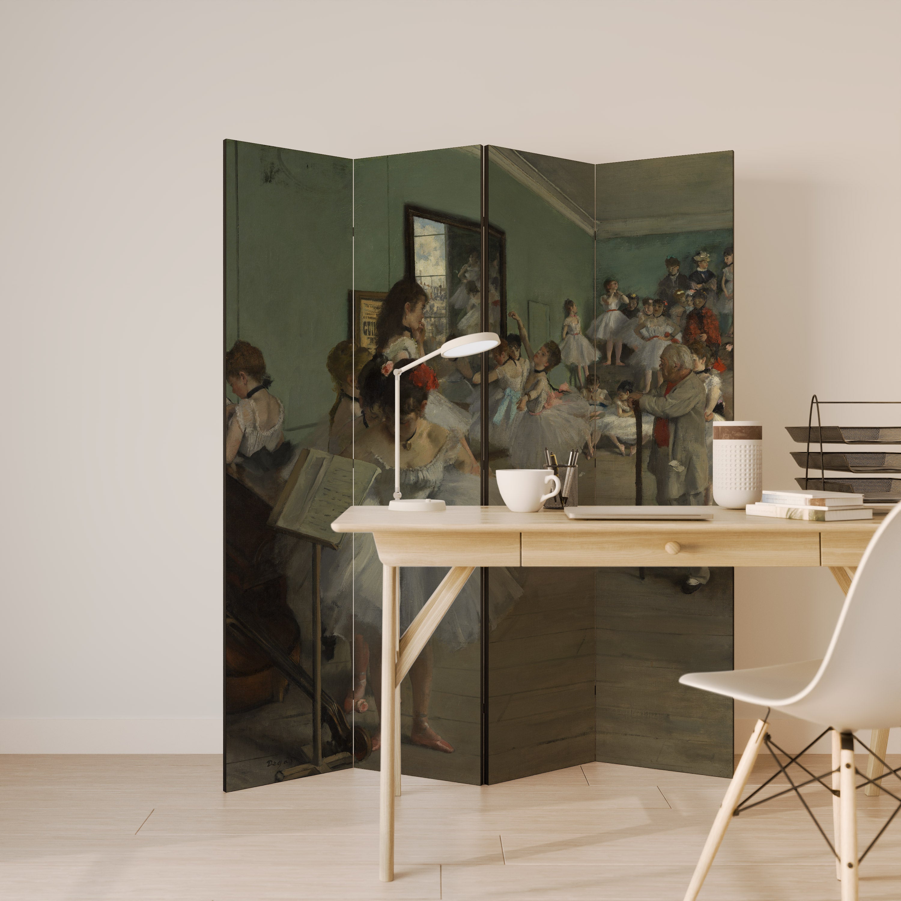 THE DANCE CLASS Παραβάν με 4 πάνελ