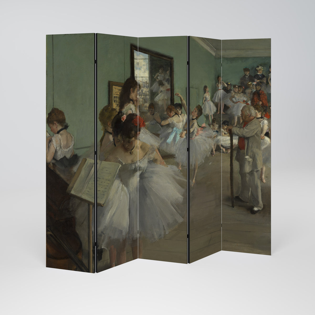 THE DANCE CLASS Παραβάν με 5 πάνελ