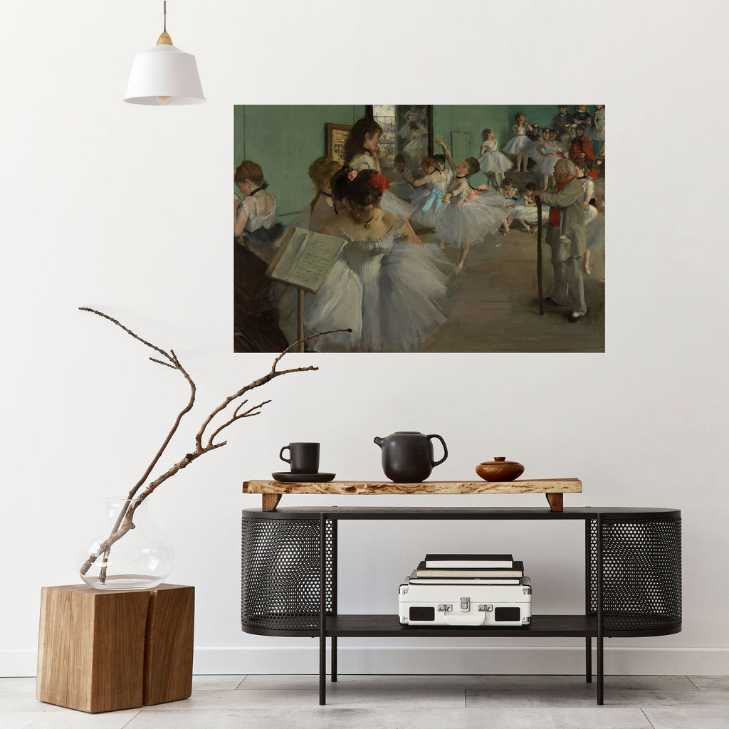 THE DANCE CLASS Peel and Stick Horizontal Poster