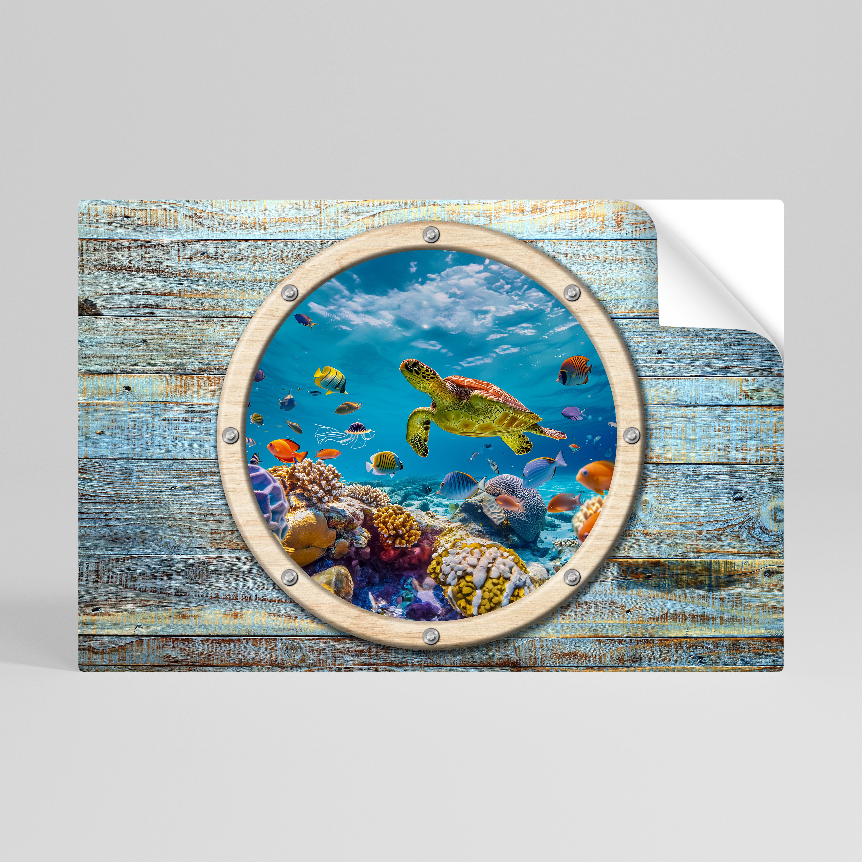 AQUA ADVENTURE Αυτοκόλλητη Αφίσα οριζόντια