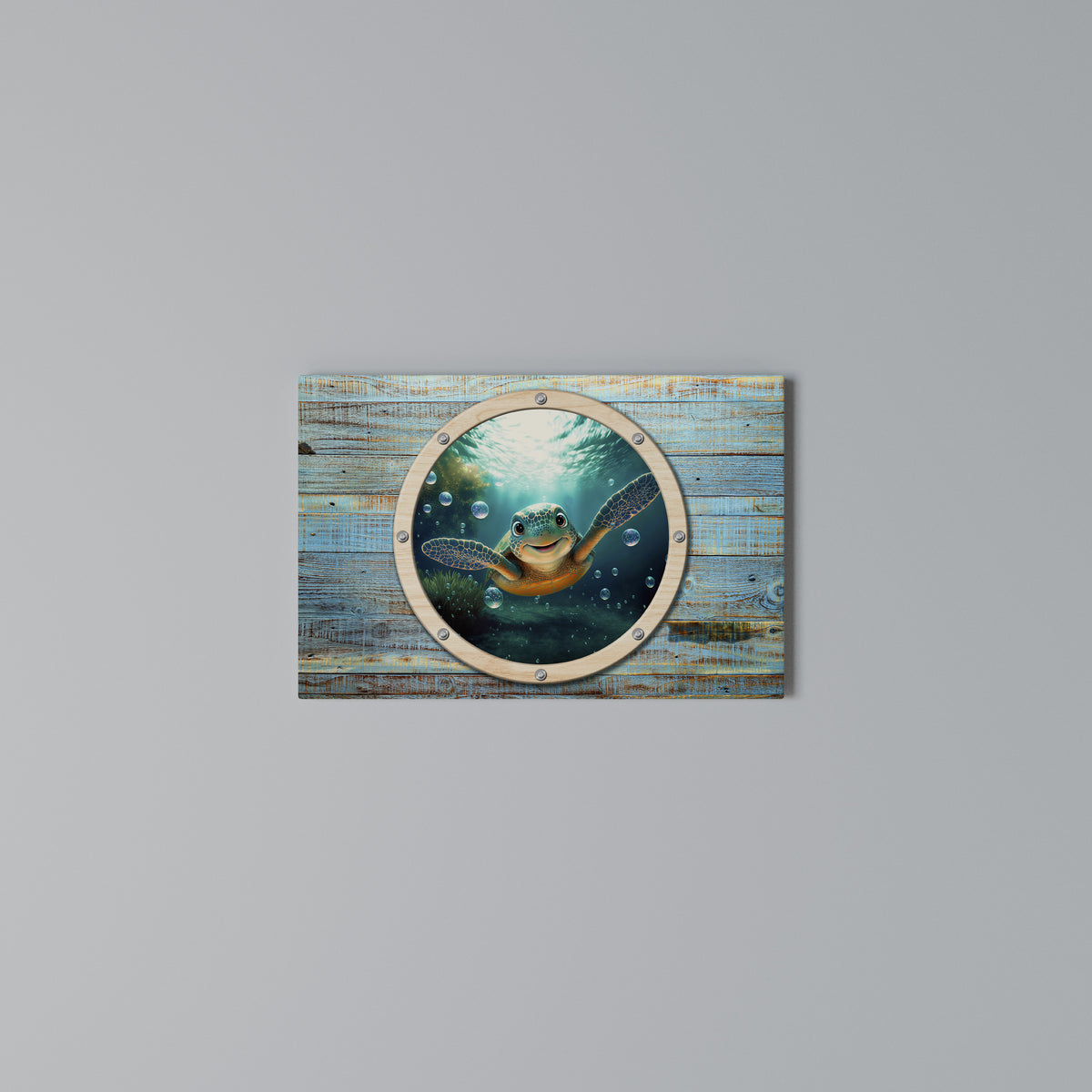 SEASIDE JOY Horizontal Canvas Print