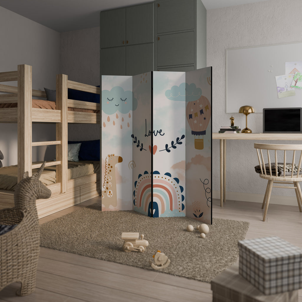 LOVELY DREAMS Παραβάν με 4 πάνελ