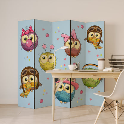 OWLY SQUAD Παραβάν με 5 πάνελ