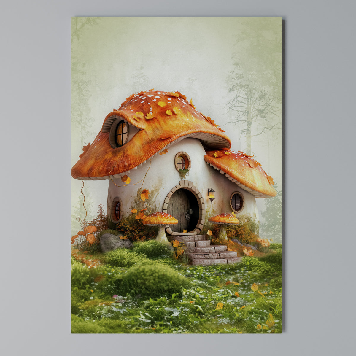 MYSTIC TOADSTOOL Κατακόρυφος Πίνακας σε Καμβά
