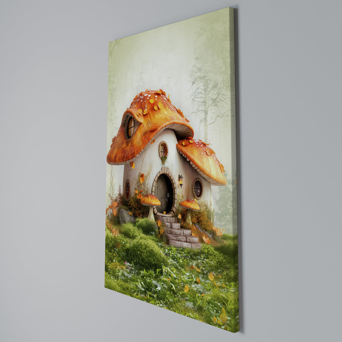 MYSTIC TOADSTOOL Κατακόρυφος Πίνακας σε Καμβά