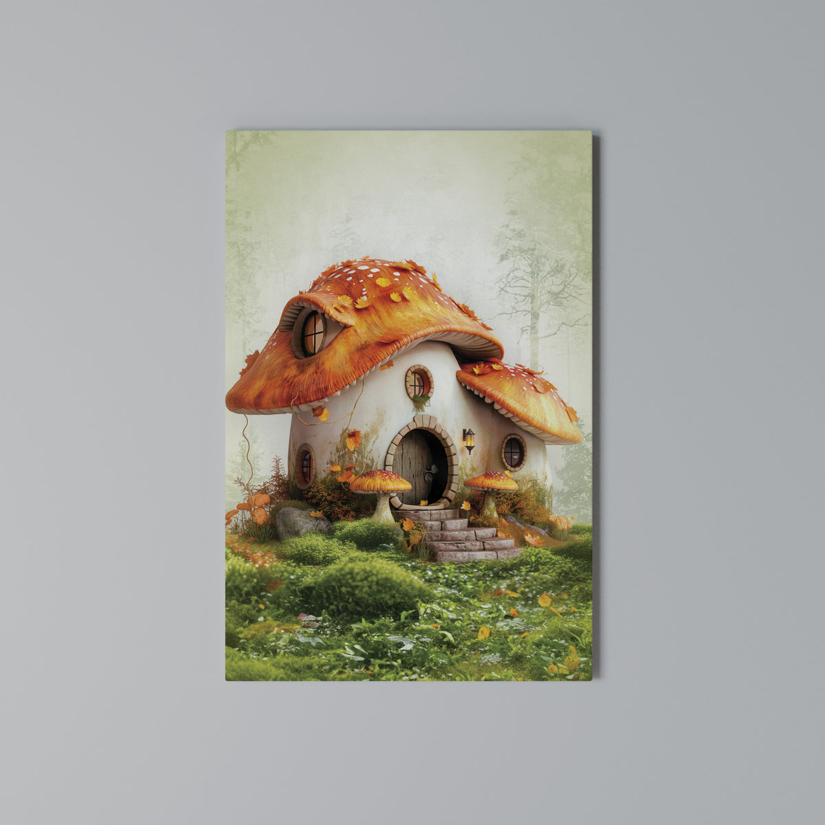 MYSTIC TOADSTOOL Κατακόρυφος Πίνακας σε Καμβά