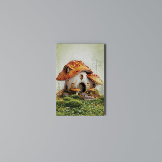 MYSTIC TOADSTOOL Κατακόρυφος Πίνακας σε Καμβά