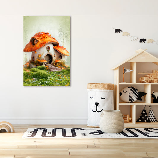 MYSTIC TOADSTOOL Κατακόρυφος Πίνακας σε Καμβά