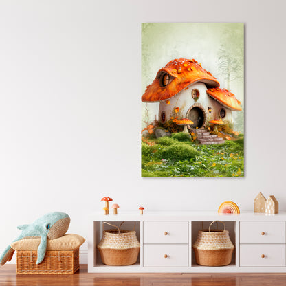 MYSTIC TOADSTOOL Κατακόρυφος Πίνακας σε Καμβά