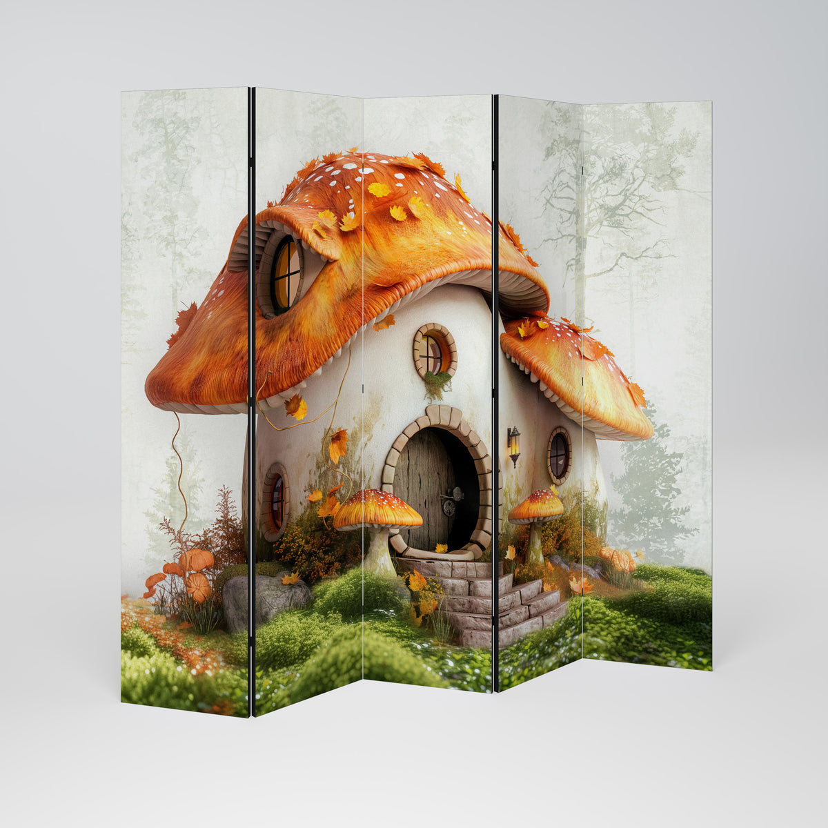 MYSTIC TOADSTOOL Παραβάν με 5 πάνελ