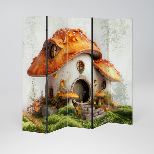 MYSTIC TOADSTOOL 5-Panel Room Divider