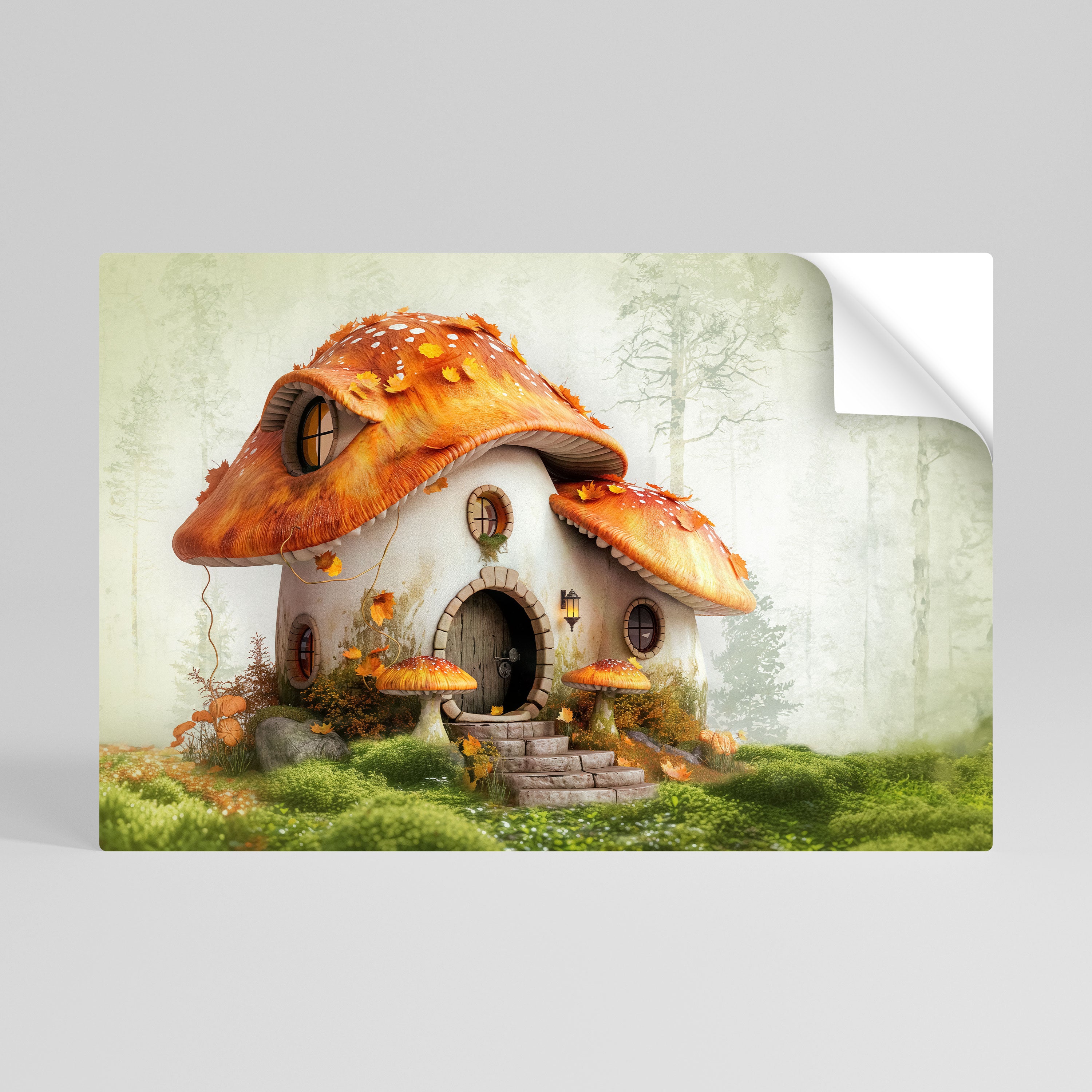 MYSTIC TOADSTOOL Αυτοκόλλητη Αφίσα οριζόντια