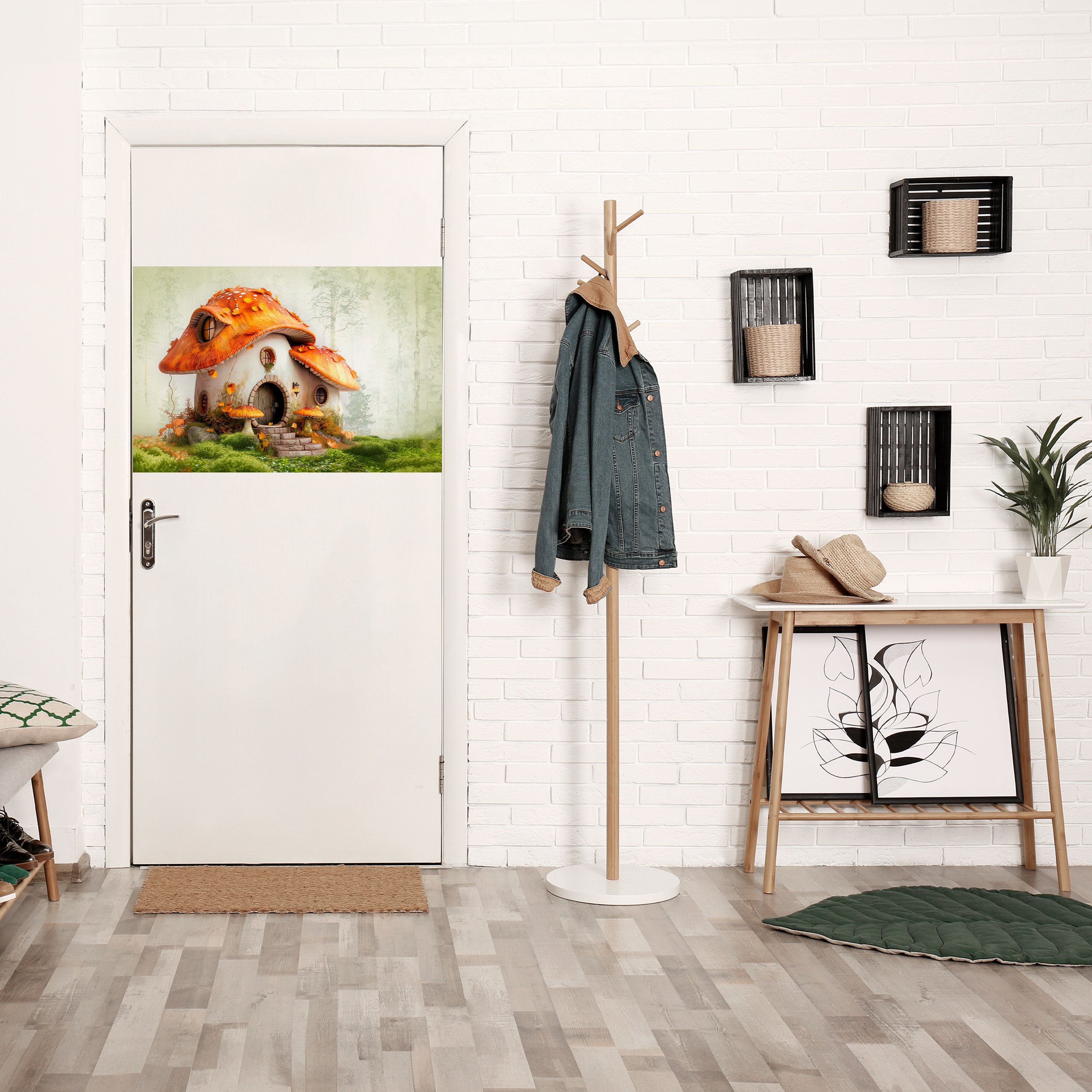 MYSTIC TOADSTOOL Peel and Stick Horizontal Poster