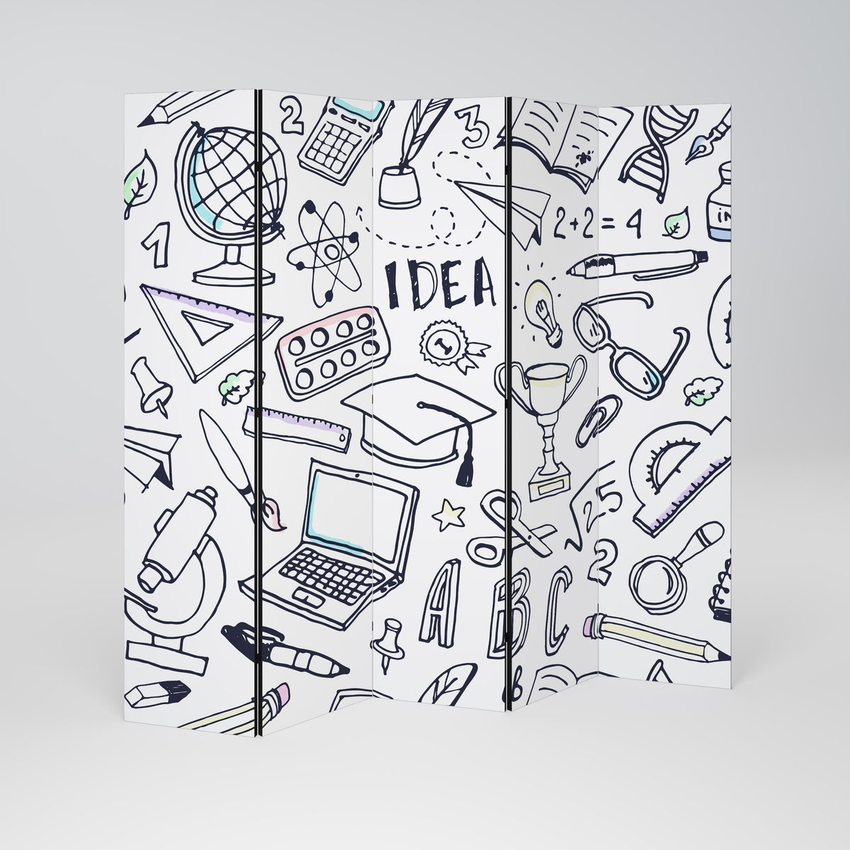 SCHOOL STUFF Παραβάν με 5 πάνελ