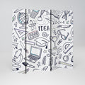 SCHOOL STUFF 5-Panel Room Divider