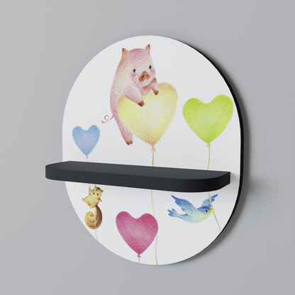 BALLOON FRIENDS Διακοσμητικό Ράφι Art Shelf