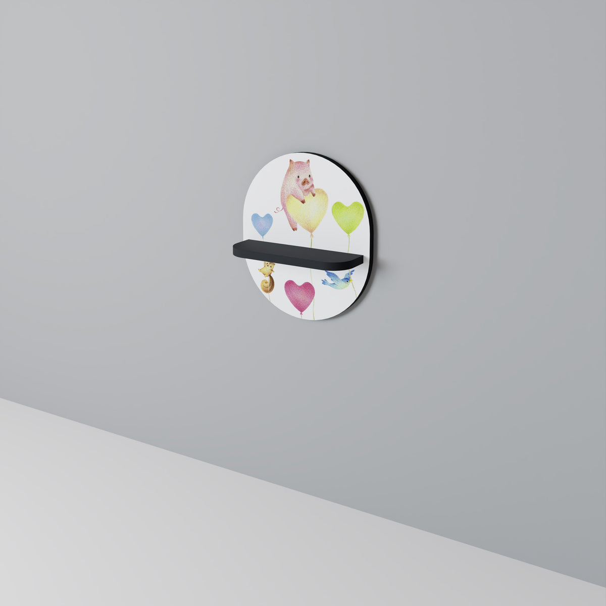 BALLOON FRIENDS Διακοσμητικό Ράφι Art Shelf