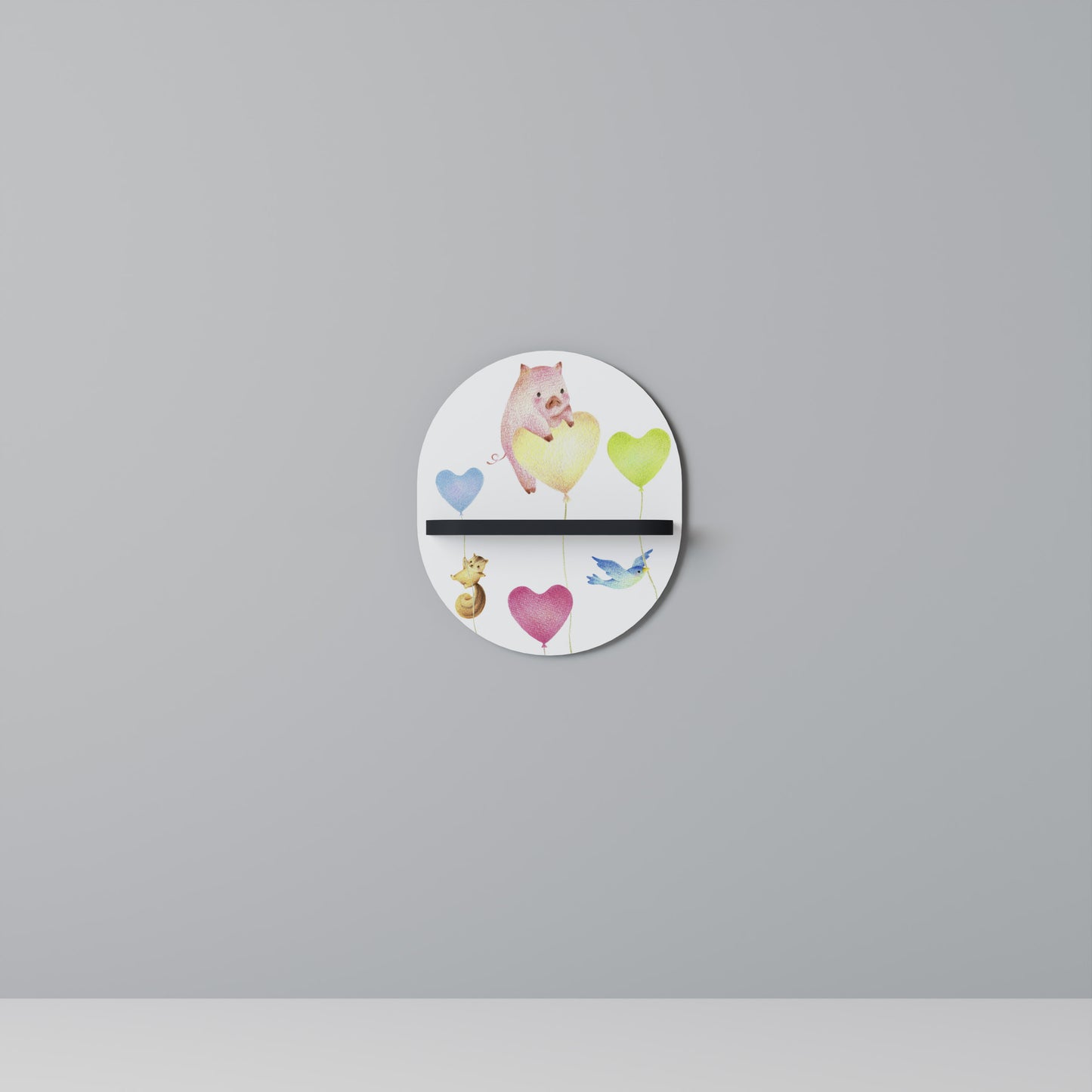 BALLOON FRIENDS Διακοσμητικό Ράφι Art Shelf