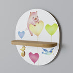 BALLOON FRIENDS Διακοσμητικό Ράφι Art Shelf