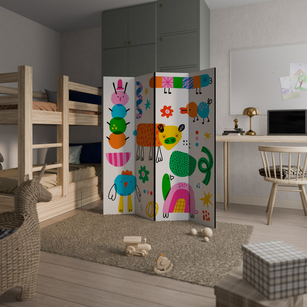 POWER OF IMAGINATION Παραβάν με 4 πάνελ