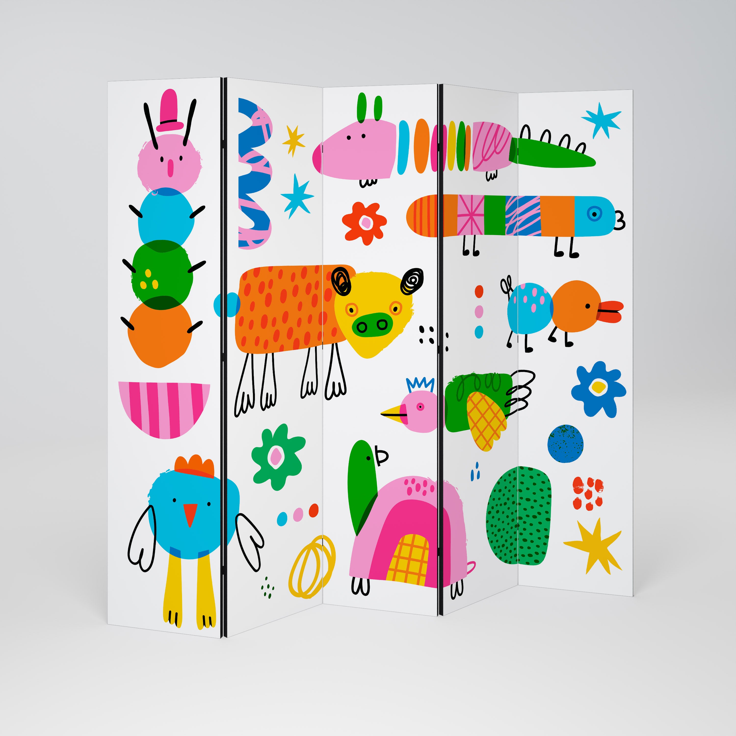 POWER OF IMAGINATION Παραβάν με 5 πάνελ