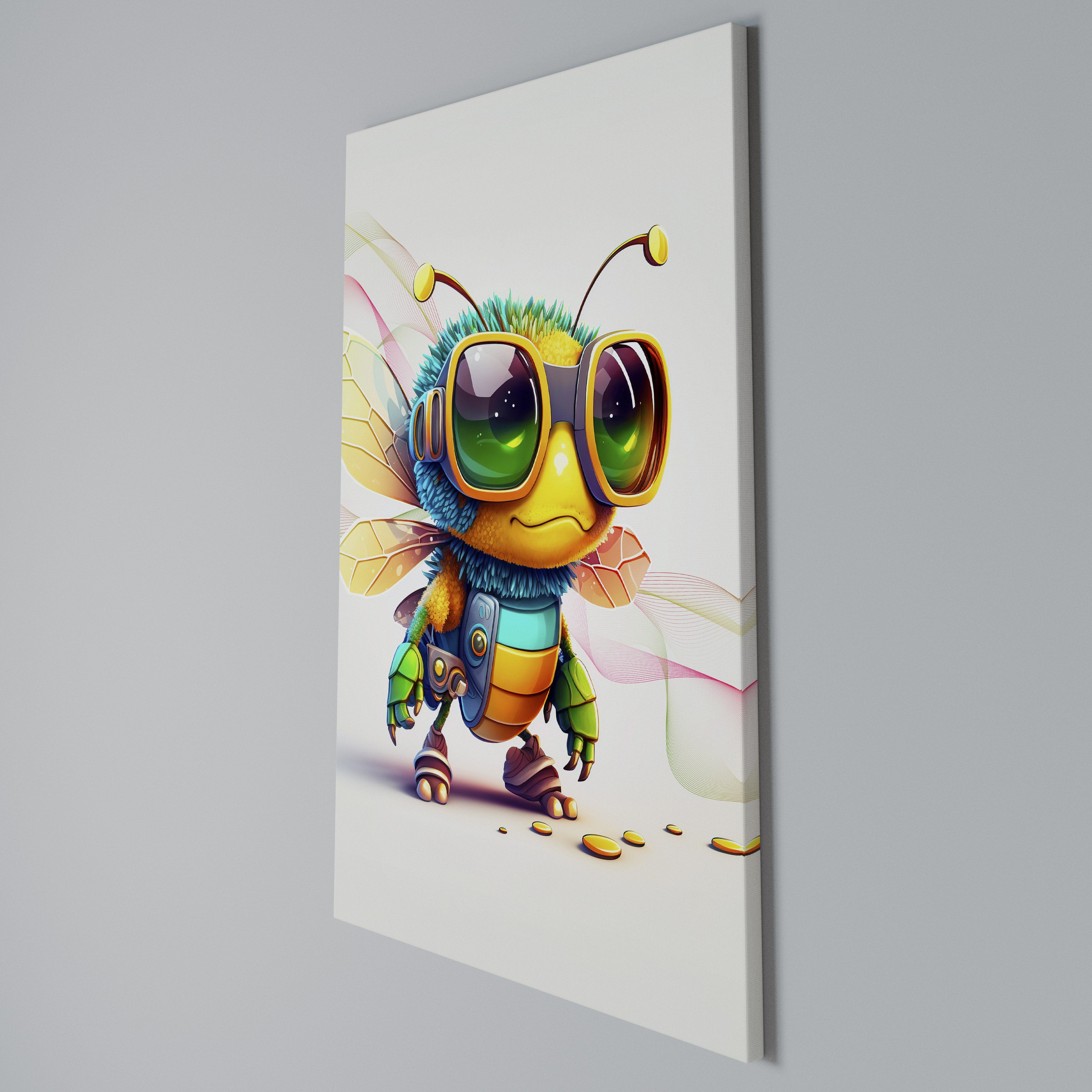 BUZZ BUDDY Κατακόρυφος Πίνακας σε Καμβά