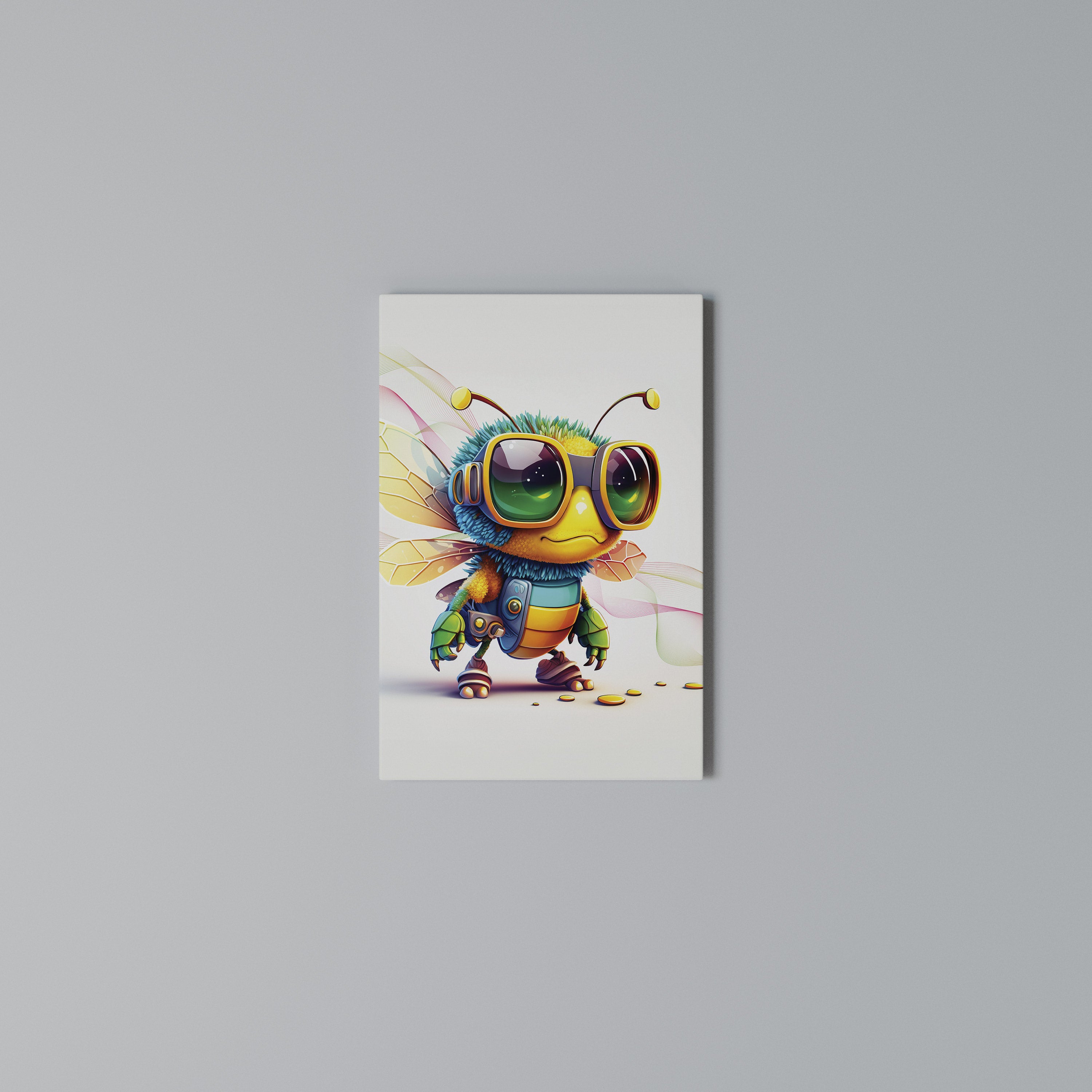 BUZZ BUDDY Κατακόρυφος Πίνακας σε Καμβά