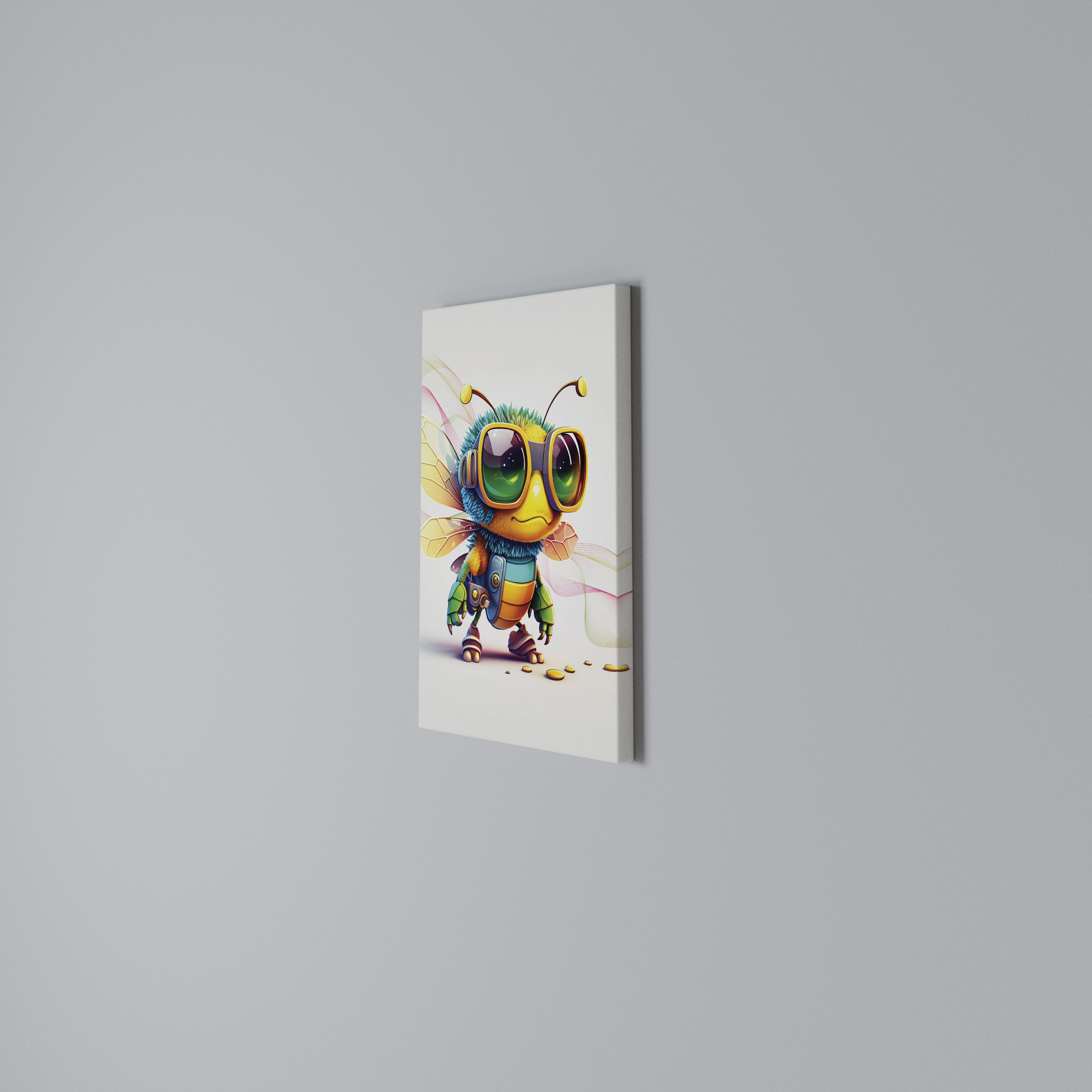 BUZZ BUDDY Κατακόρυφος Πίνακας σε Καμβά
